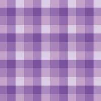 lila Tartan nahtlos Muster Hintergrund von ein Vielfalt Quadrate vektor