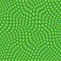abstrakt grön polka punkt mönster konst med grön bakgrund vektor