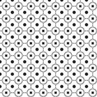 abstrakt geometrisch schwarz stilvoll wiederholen Muster Kunst vektor