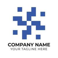företags- abstrakt monogram minimalistisk företag logotyp design mall fri vektor