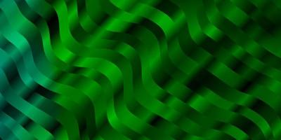 ljusgrön vektorbakgrund med kurvor färgglad abstrakt illustration med lutningskurvor mönster för webbplatser målsidor vektor