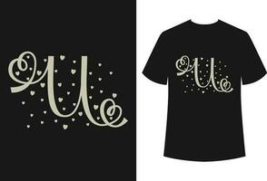 typografi t-shirt design vektor