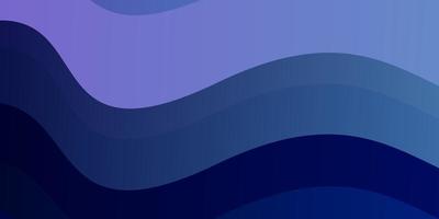 Dunkelrosa blaue Vektorvorlage mit Kurven bunte Illustration im abstrakten Stil mit gebogenen Linien Vorlage für Mobiltelefone vektor