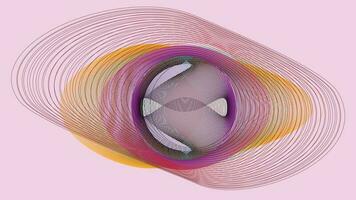 abstrakt spiral vågig Plats stil nebulosa ringa bakgrund i flera olika Färg tycka om mörk blå, gul, grön, lila, och gyllene. du kan använda sig av detta kreativ arbete som din projekt bakgrund eller webbsida webbplats. vektor