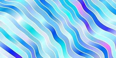 ljusrosa blå bakgrund med linjer lutning illustration i enkel stil med bågmönster för reklamannonser vektor
