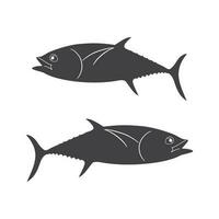 fisk ikon, skaldjur eller bruka vatten djur- isolerat platt design vektor illustration.