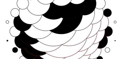 Dunkelrote Vektorvorlage mit Kreisen moderne abstrakte Illustration mit bunten Kreisformen Design für Poster Banner vektor