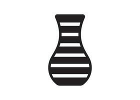 Vase Symbol Design Vektor isoliert