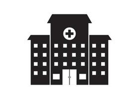 Krankenhaus Symbol Design Illustration Vektor