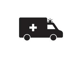 ambulans ikon design illustration vektor