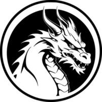 Drachen - - hoch Qualität Vektor Logo - - Vektor Illustration Ideal zum T-Shirt Grafik