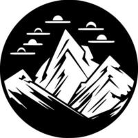 Berge - - hoch Qualität Vektor Logo - - Vektor Illustration Ideal zum T-Shirt Grafik