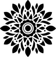 Mandala - - hoch Qualität Vektor Logo - - Vektor Illustration Ideal zum T-Shirt Grafik