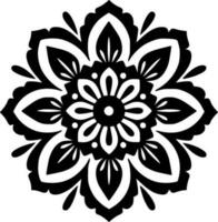 Mandala - - hoch Qualität Vektor Logo - - Vektor Illustration Ideal zum T-Shirt Grafik