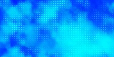 Hellblauer Vektorhintergrund mit Blasenglitter abstrakte Illustration mit bunten Tropfendesign für Plakatfahnen vektor