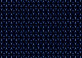 dunkel Blau Dreieck Muster Digital Technologie Präsentation Hintergrund vektor