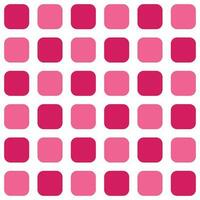 rosa avrundad fyrkant mönster. avrundad fyrkant vektor mönster. sömlös geometrisk mönster för Kläder, omslag papper, bakgrund, bakgrund, gåva kort.