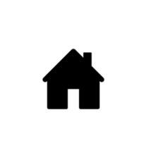 Zuhause Symbol Vektor. Haus, echt Nachlass Symbol Symbol vektor