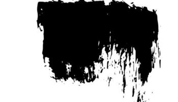 schwarz Fleck Bürste, Grunge Banner, Hand gezeichnet Spritzen. Grunge Abzeichen Bürste, Hand gezeichnet schwarz vektor