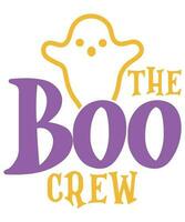 das Boo Besatzung Logo vektor