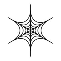 Spindel webb ikon. spindelnät. vektor. vektor