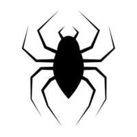 Spinne Symbol. Halloween Design. Vektor. vektor