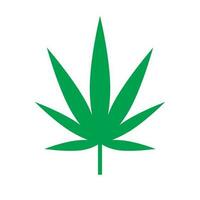 Cannabis Gras Symbol. Hanf. Vektor. vektor