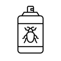 Pestizid Symbol. Insektizid Symbol. Vektor. vektor