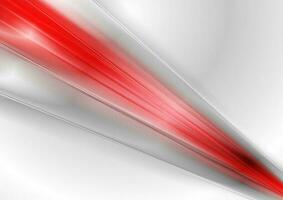 hell rot futuristisch glatt Streifen Hintergrund vektor
