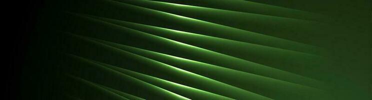mörk grön laser rader abstrakt hi-tech baner vektor