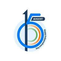 fira Indien oberoende dag 15:e augusti festival illustration vektor