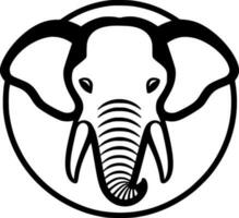 Elefant - - hoch Qualität Vektor Logo - - Vektor Illustration Ideal zum T-Shirt Grafik