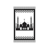 islamisch Gebet Teppich vektor