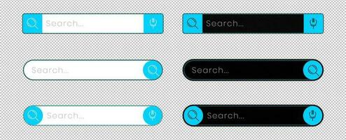 Netz Suche Bar Design zum das Anwendung Schnittstelle oder Webseite. Vektor Element Illustration