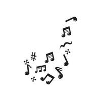 Musik- Rahmen oder Musik- Hinweis Zeichen oder Symbol. Musical Rahmen Symbole vektor