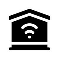 Clever Zuhause Symbol. Vektor Symbol zum Ihre Webseite, Handy, Mobiltelefon, Präsentation, und Logo Design.