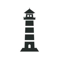 Leuchtturm Symbol Grafik Vektor Illustration