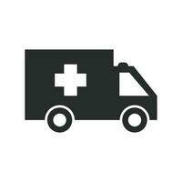 Krankenwagen Symbol Grafik Vektor Design Illustration