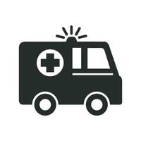 Krankenwagen Symbol Grafik Vektor Design Illustration