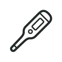 Thermometer Symbol Grafik Vektor Design Illustration