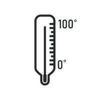 Thermometer Symbol Grafik Vektor Design Illustration