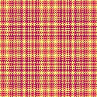 Stoff Textur Muster von Textil- Vektor nahtlos mit ein Hintergrund Tartan prüfen Plaid.