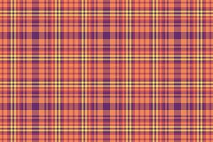 kolla upp mönster bakgrund av pläd textur sömlös med en vektor tartan tyg textil.