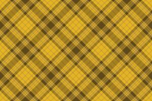 Plaid Muster Hintergrund von Vektor Textil- Tartan mit ein nahtlos Stoff prüfen Textur.