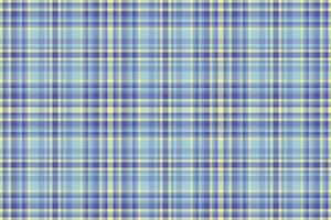 Vektor Textil- Textur von prüfen nahtlos Plaid mit ein Hintergrund Tartan Muster Stoff.