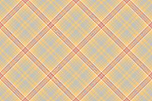 Hintergrund Vektor prüfen von Tartan nahtlos Textur mit ein Plaid Textil- Muster Stoff.