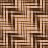 Vektor Hintergrund prüfen von nahtlos Plaid Tartan mit ein Muster Stoff Textil- Textur.