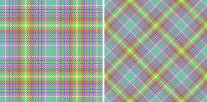 textur pläd mönster av vektor tartan bakgrund med en textil- sömlös tyg kolla upp.