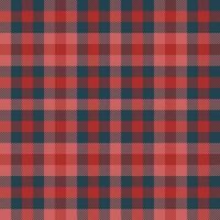 Hintergrund prüfen Stoff von Muster Tartan Textil- mit ein Vektor Plaid Textur nahtlos.