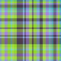 nahtlos Muster Hintergrund von Plaid Vektor Stoff mit ein prüfen Textil- Tartan Textur.